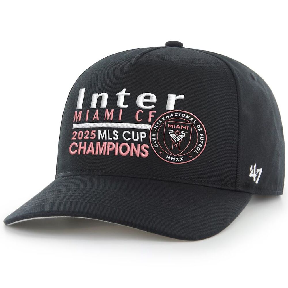 '47 Inter Miami CF 2025 MLS Cup Champions Hitch Adj‎ Hat NEW